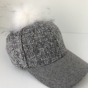 Pom Pom baseball hat